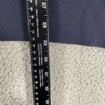 Peyton & Parker Bonjour Sweatshirt Women L Navy Crewneck Pullover Blue Size L Photo 5