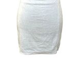 Elodie Mini Pull On Skirt Bodycon Velour Texture Stretchable Light Blue W S NWOT Photo 2