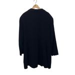 Larry Levine Suits 3-Piece Ensemble Coat Skirt Pant Navy Size 32W New Photo 3