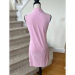 Spartina 449  Light Pink Sleeveless Quarter Zip Tennis Dress Photo 4