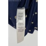 Chico's  Blue Women's Petite Karina Foiled Dot‎ Long-Sleeve Tee - Size 0 Photo 7