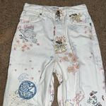 Reformation Cynthia Doodle High Rise Straight Long Jeans Rigid Organic Denim 24 Photo 6