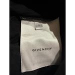 Givenchy Black Mock Neck Short Sleeve T Shirt Top Logo Detail Size S Photo 4