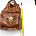 Morgan Taylor NWT  Chestnut Leather Backpack Photo 9