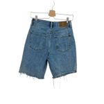 Aritzia Denim Forum The Joni Loose Long Short High Rise Denim Blue Size 25 Photo 6