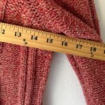 Far Away From Close Cable Knit Cardigan Duster Sweater Dress Small Wool Blend Red Photo 4