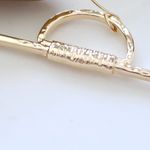 ZARA New!  Irregular Drop Earrings Photo 3