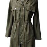 7 For All Mankind Seven For All Mankind Green Military/Army/Utility Jacket Coa Size M Photo 0