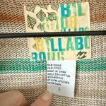 Billabong  Hooded 3/4 Sleeve Cardigan in Multicolor Striped Knit Size L Photo 3