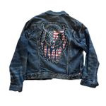 Ralph Lauren XL denim & supply jacket Aztec western American flag Dreamcatcher Photo 2