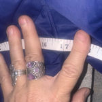 Columbia  Blue Puffer Jacket Coat with Omni-Heat Size Small Photo 2