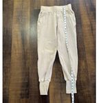 Varley  Amberley Jogger Pants High Rise Tapered Cream Size XS Photo 3