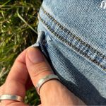 BDG  Light Blue Girlfriend High-Rise Jeans with High Low Ankle Size 24 Photo 7