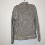 The North Face Gray Heather Fleece Zipper Jacket Long Sleeve EUC Sz Sm Warm Photo 4