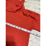 Maeve Anthropologie Orange Ruffle Cowl Neck Hacci Sweater Medium Top Tunic Photo 6