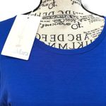 NWT Max Mara Size S Circe Blue Jersey Tee Top Ret$325 Italy Classic Minimal Photo 4