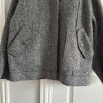 Free People Willow Bomber Jacket Gray Boucle Textured Size: Large Photo 5