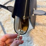 Kate Spade Navy and White Satchel with Structured Handles Photo 3