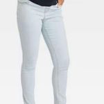 Isabel Maternity Over Belly Skinny Maternity Pants - by Ingrid & Isabel™ Light Wash Photo 0