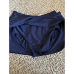 Croft & Barrow  Women's Navy Blue Skirt Swimsuit Size 20W Photo 7