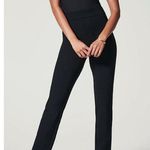 Spanx Smooth™ Perfect Fit Ponte Slim Straight Pant Classic Black High-Rise Waist Photo 4