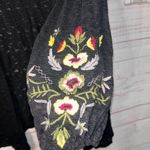 Suzanne Betro Women’s  Embroidered Sleeve Cardigan Large Photo 1