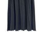 Kate Spade  Box Pleated Midi Skirt‎ Black Size 12 Photo 5