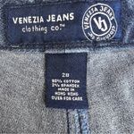 Venezia Jeans Clothing Co. Size 28 Dark Blue Denim Capris w/Front Pockets Jeans Photo 5