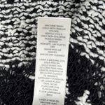 Chico's  Sweater Womens 0 S 4 Black‎ White Open Knit  Short Sleeve Top Coastal Photo 7