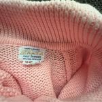 Soft pale pink Hand loomed sweater Cardigan. Size M Photo 5