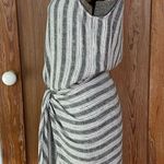 Anthropologie DREW Morgan Stripe Sarong Linen Blend Dress - Size XS Photo 6