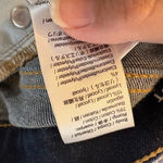 J.Crew Slim Demi Boot Jeans Size 31 Dark Wash Raw Hem Denim Photo 8