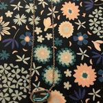 Kendra Scott  Blue Elisa Necklace Silver Photo 2