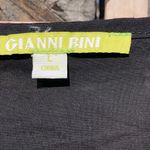 Gianni Bini  Black Cotton Eyelet Long Sleeved Dress L Photo 2