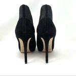 Jimmy Choo  black suede heel booties, made in Italy, 39.5 Photo 12