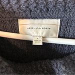 Angel Of The North Anthropologie Gray Blue Cowl Neck Sweater Long Sleeve Top Med Photo 2