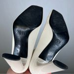 ZARA  | Cream Sock Heeled Boots with Chunky‎ Heel Size 35 or 5 Photo 3