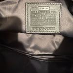 Coach  Gallery Womens Metallic Shoulder Zip Handbag Purse Photo 4