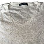 Brandy Melville  Heather Gray V-Neck T-Shirt. Photo 1