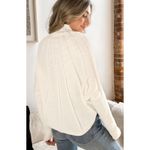 Cupshe Cushe Gigot Sleeve Sweateshe Photo 6