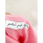 Petal and Pup  Xiomar Midi Dress Size 8 Orange Pink Colorblock One Shoulder Party Photo 4