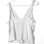 Free People We The Free White Button Down Tank Women’s Xsmall Photo 1