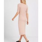 Marcella Matilda Midi Dress NWT Tan Size L Photo 1