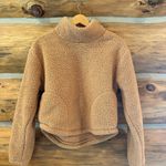 All In Motion Women's Cozy Cowl Neck Pullover Sweatshirt -  Camel Small Photo 1