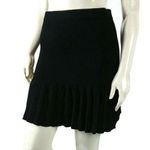 Catherine Malandrino Womens Large Black Mini Skirt Photo 1