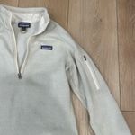 Patagonia  1/4-Zip Pullover Sweater Cream Photo 1