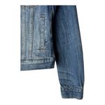 J.Crew  Jacket Women XXS Blue‎ Indigo Classic Denim Button Front Jean Outdoor Photo 5