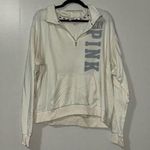 PINK - Victoria's Secret  Cream Cowl Neck Sweater Photo 0
