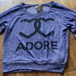 Modern Lux NWOT J’Adore Sweatshirt Photo 0
