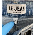 NWT Le Jeans Los Angeles Sz.25 Designer Denim Cropped Sabine High Waisted Blue Photo 6